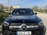Usado Mercedes GLC220 170 CV (125 kW) 2020 Negro SUV