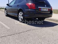 Usado Peugeot 407 Sport 136 CV (100 kW) 2005 Negro Familiar