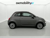 Usado Fiat 500C Dolcevita 70 CV (51 kW) 2022 Gris pompei / negro Descapotable
