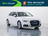 Käytetty Audi A3 S-Line 150 HP (110 kW) 2018 Valkoinen Sedan