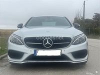 Usado Mercedes C220 AMG 170 CV (125 kW) 2014 Gris / plata Berlina