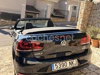Usado VW Golf Cabriolet 105 CV (77 kW) 2012 Negro Descapotable