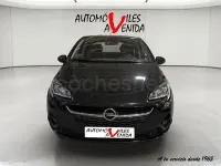 Usado Opel Corsa Selective 90 CV (66 kW) 2015 Negro Utilitario