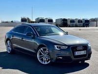 Usado Audi A5 Sportback S-Line 245 CV (180 kW) 2016 Gris Utilitario