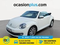 Usado VW Beetle Design 110 CV (80 kW) 2015 Blanco Descapotable
