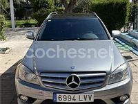 Usado Mercedes C220 Avantgarde 150 CV (110 kW) 2008 Gris / plata Familiar