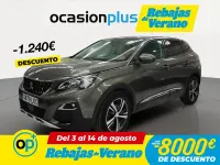Usado Peugeot 3008 Allure 130 CV (95 kW) 2020 Gris SUV