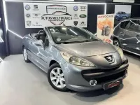 Usado Peugeot 207 CC Sport 110 CV (80 kW) 2009 Gris / plata Descapotable