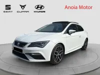 Usado Seat Leon SC FR 179 CV (131 kW) 2018 Blanco Utilitario