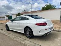 Usado Mercedes C220 170 CV (125 kW) 2016 Blanco Coupe