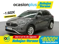 Usado VW T-Roc Life 110 CV (80 kW) 2024 Gris SUV