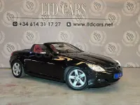 Usado Mercedes SLK200 163 CV (119 kW) 2006 Negro Descapotable