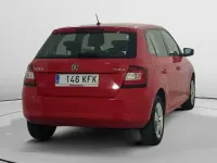 Usado Skoda Fabia Ambition 75 CV (55 kW) 2017 Rojo Berlina