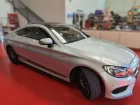 Usado Mercedes C220 194 CV (142 kW) 2018 Gris Coupe