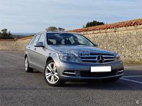 Usado Mercedes C250 Avantgarde 204 CV (150 kW) 2011 Gris / plata Familiar
