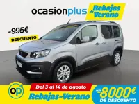 Usado Peugeot Rifter Active 130 CV (95 kW) 2019 Gris Monovolumen