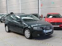 Usado Audi A3 Attraction 102 CV (75 kW) 2007 Verde Utilitario