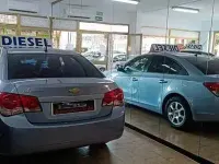 Usado Chevrolet Cruze LS 125 CV (91 kW) 2010 Azul Berlina