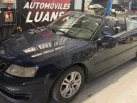 Usado Saab 9-3 Linear 150 CV (110 kW) 2007 Azul Descapotable