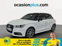 Usado Audi A1 S-Line 116 CV (85 kW) 2016 Blanco Utilitario