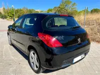 Usado Peugeot 308 Premium 110 CV (80 kW) 2009 Negro Berlina