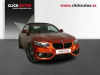 Usado BMW 218 136 CV (100 kW) 2021 Naranja Descapotable