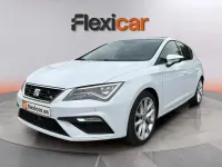 Usado Seat Leon FR 130 CV (95 kW) 2018 Blanco Berlina