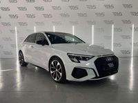 Usado Audi A3 Sportback S-Line 150 CV (110 kW) 2022 Blanco Utilitario