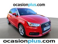 Usado Audi A1 90 CV (66 kW) 2015 Rojo Utilitario