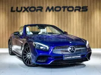 Usado Mercedes SL500 455 CV (334 kW) 2016 Azul Descapotable