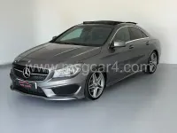 Usado Mercedes CLA220 AMG line 170 CV (125 kW) 2013 Gris / plata Coupe