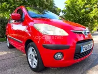 Usado Hyundai i10 Style 66 CV (48 kW) 2008 Rojo Utilitario