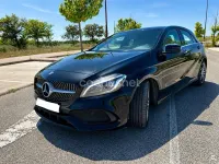 Usado Mercedes A180 109 CV (80 kW) 2018 Negro Berlina