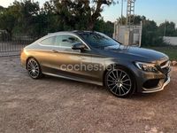 Usado Mercedes C220 170 CV (125 kW) 2018 Gris / plata Coupe
