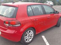 Usado VW Golf VI Sport 110 CV (80 kW) 2009 Rojo Utilitario