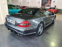 Usado Mercedes SL63 AMG AMG 525 CV (386 kW) 2009 Gris / plata Descapotable