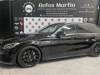 Usado Mercedes C250 AMG line 204 CV (150 kW) 2016 Negro Familiar
