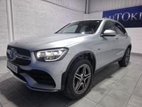 Usado Mercedes GLC300e 313 CV (230 kW) 2021 Gris Coupe