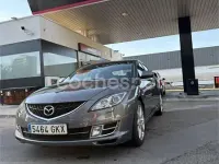 Usado Mazda 6 Luxury 170 CV (125 kW) 2009 Gris / plata Berlina