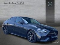 Usado Mercedes C220 AMG line 200 CV (147 kW) 2021 Gris grafito Berlina