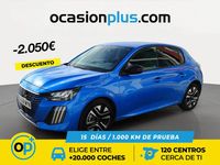 Usado Peugeot 208 Allure 100 CV (73 kW) 2025 Azul Utilitario