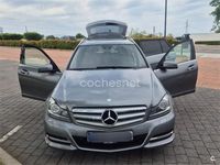 Usado Mercedes C180 Avantgarde 156 CV (114 kW) 2011 Gris / plata Familiar