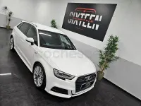Usado Audi A3 S-Line 190 CV (139 kW) 2017 Blanco Berlina