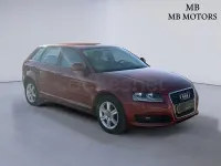 Usado Audi A3 Sportback Attraction 105 CV (77 kW) 2010 Granate Utilitario
