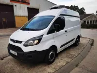 Usado Ford Tourneo Custom Titanium 125 CV (91 kW) 2016 Blanco Van