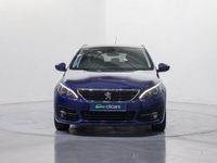 Usado Peugeot 308 SW Style 130 CV (95 kW) 2018 Azul Familiar
