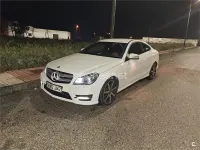 Usado Mercedes C250 204 CV (150 kW) 2012 Blanco Coupe