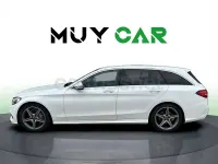 Usado Mercedes C220 170 CV (125 kW) 2018 Blanco Familiar
