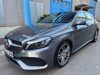 Usado Mercedes A220 AMG line 177 CV (130 kW) 2016 Gris / plata Berlina