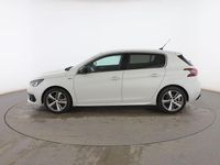 Usado Peugeot 308 GT-line 130 CV (95 kW) 2019 Blanco Berlina